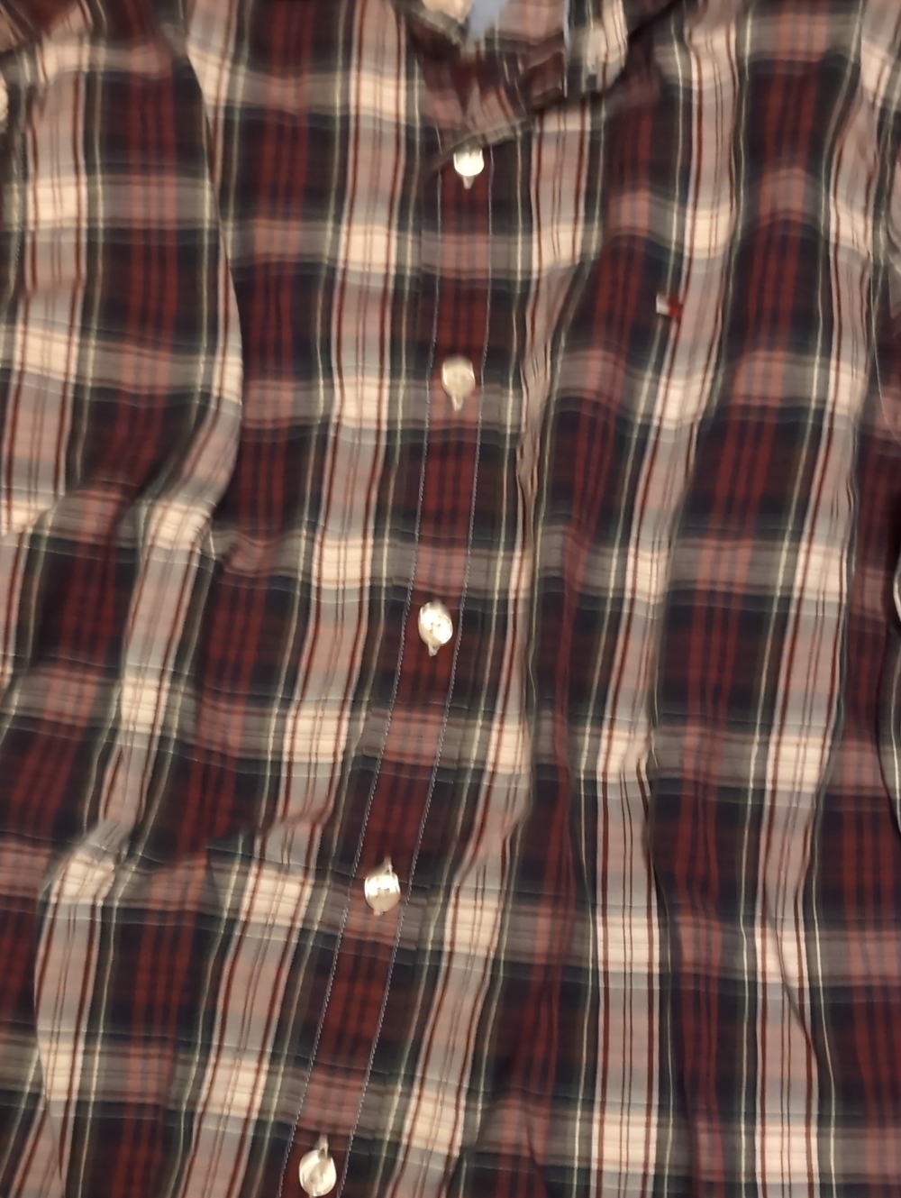 Abercrombie & Fitch, Hollister And Tommy Hilfiger Plaid Flannel Shirts - Picture 3 of 8